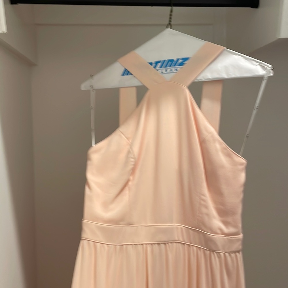 Lulus Blush Bridesmaid Dress
